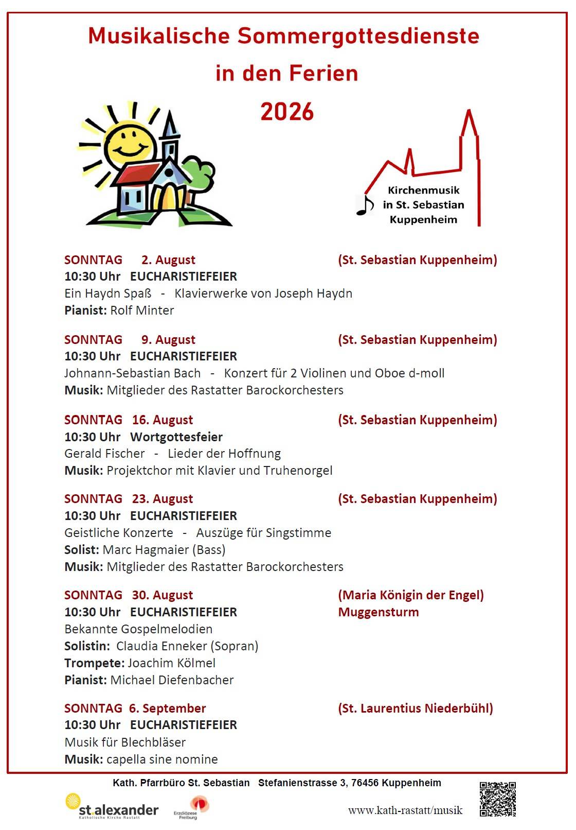 Quelle: Kirchenmusik St. Sebastian
