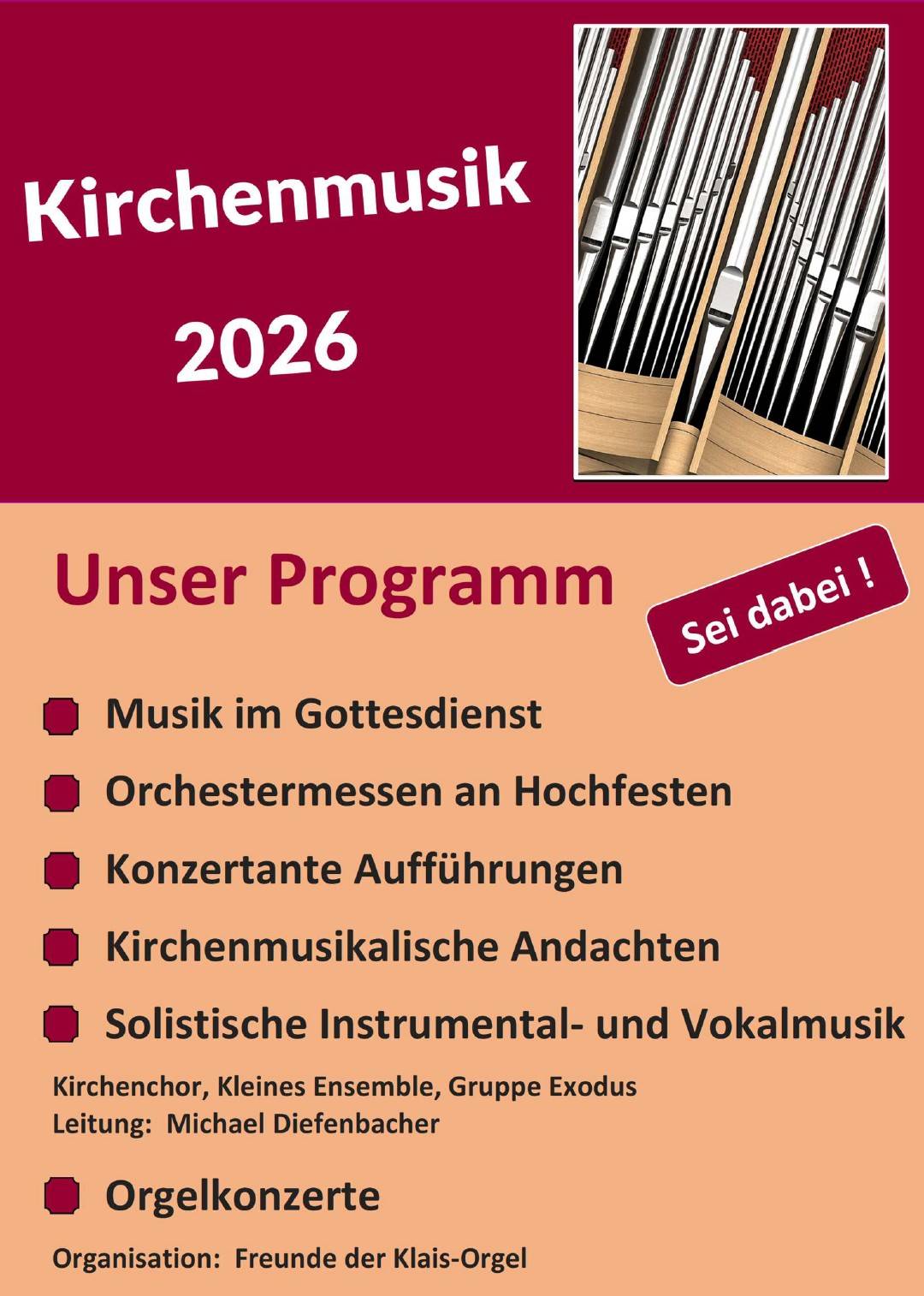 Quelle: Kirchenmusik St. Sebastian